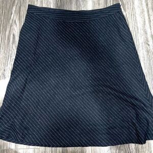 Banana Republic striped stitched skirt  8p